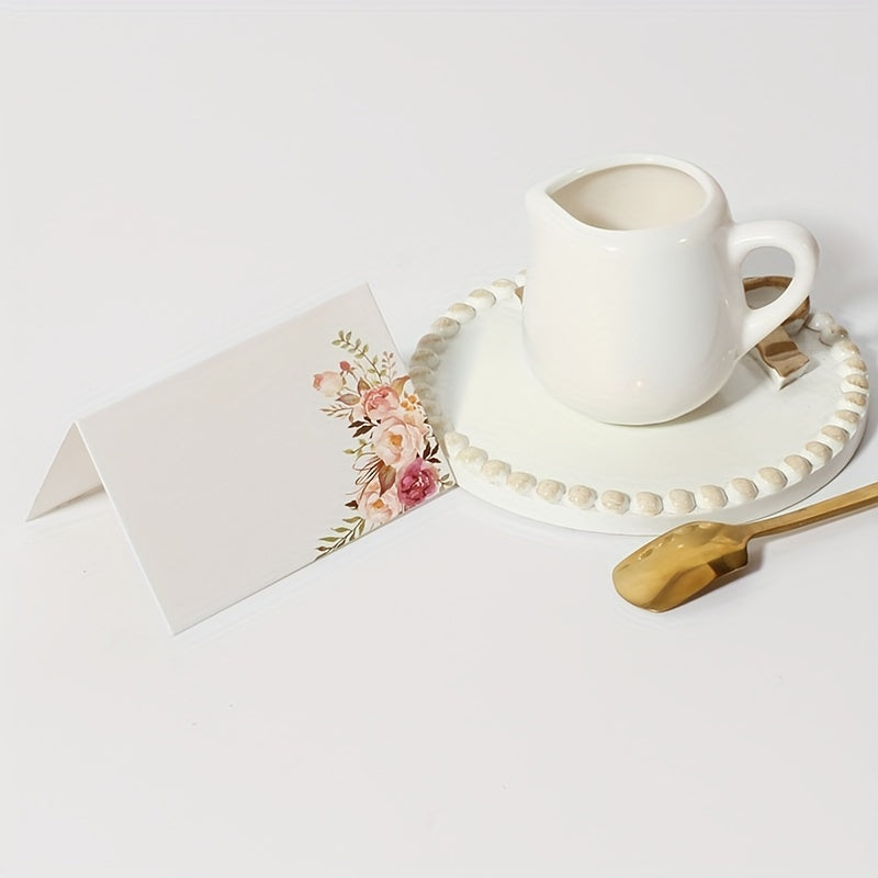 10pcs Wedding Table Name Cards Banquet Seat Cards