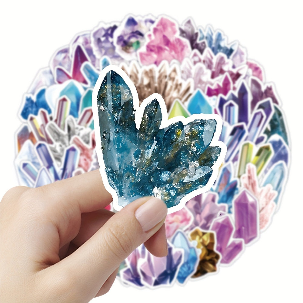 60pcs Crystal Stickers for Water Bottles Laptops Mobile Phones