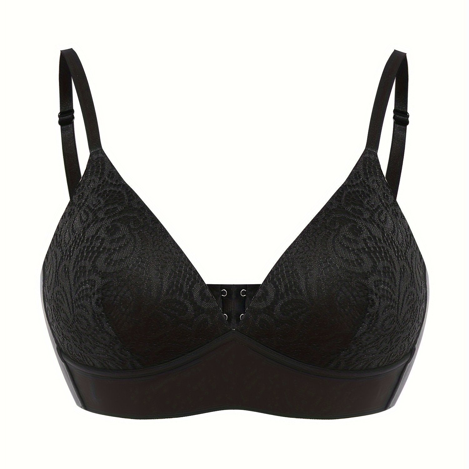 Floral Lace Wireless Bras Comfy Intimates Women's Lingerie