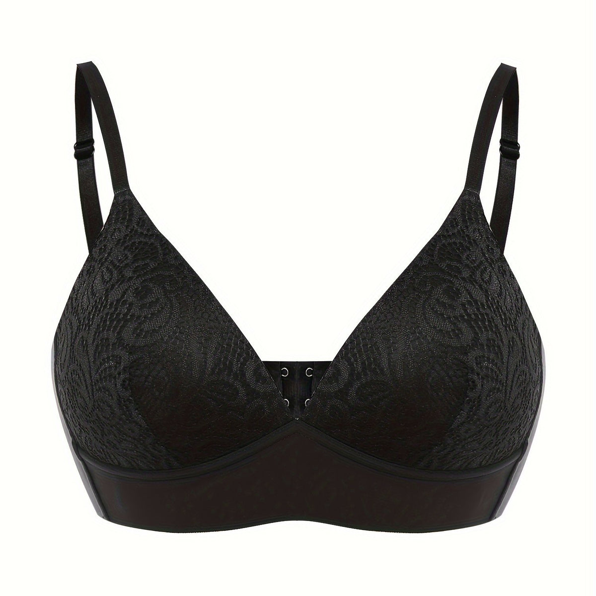 Floral Lace Wireless Bras Comfy Intimates Women's Lingerie