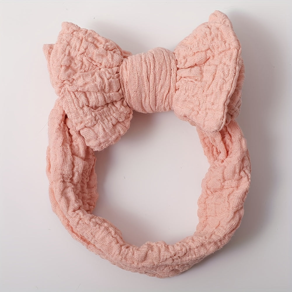 Bow Headbands Soft Hair Accessories For Baby Girls Kids