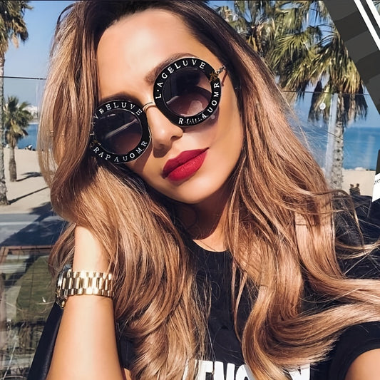 Round Sunglasses Beach Vintage UV400 Shades