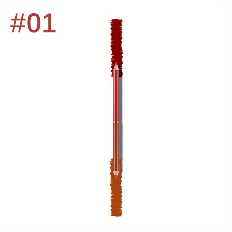 Long Lasting Double Ended Lip Liner with Matte Lipstick