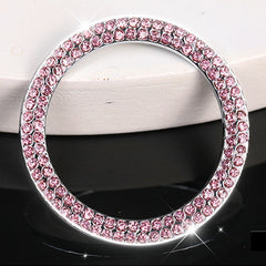 Diamond Rhinestone Ring Car Accessories for Girls