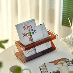 Large Office Remote Control Pen Holder Stationery Storage Box