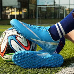 Youth Anti Skid Turf Football Boots Breathable Soccer Cleats