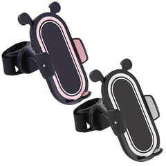 360 Adjustable Phone Stand for Baby Stroller - Pink