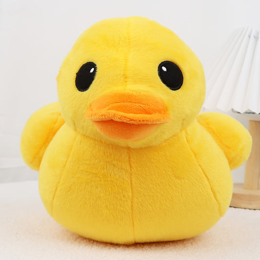 Large Yellow Duck Plush Toy Cartoon Stuffed Animal for Kids & Babies