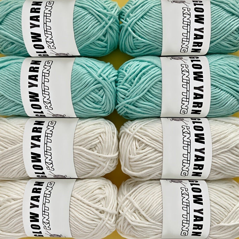 Glow In The Dark DIY Knitting Kit for Beginners
