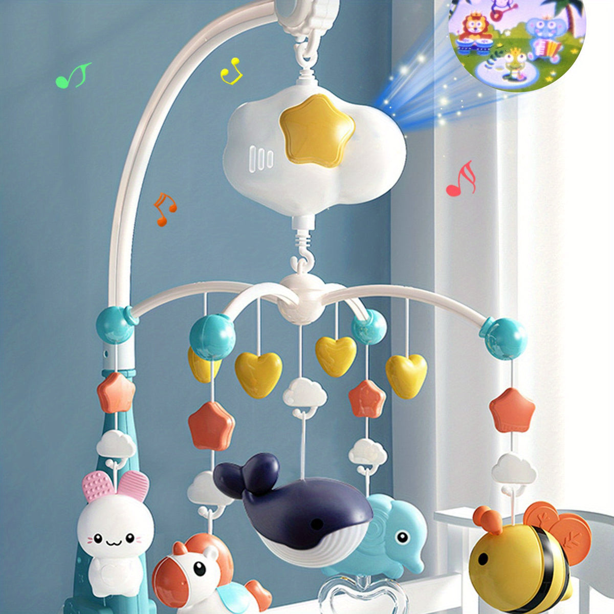 Baby Cloud Bed Bell for Sleep and Relaxation