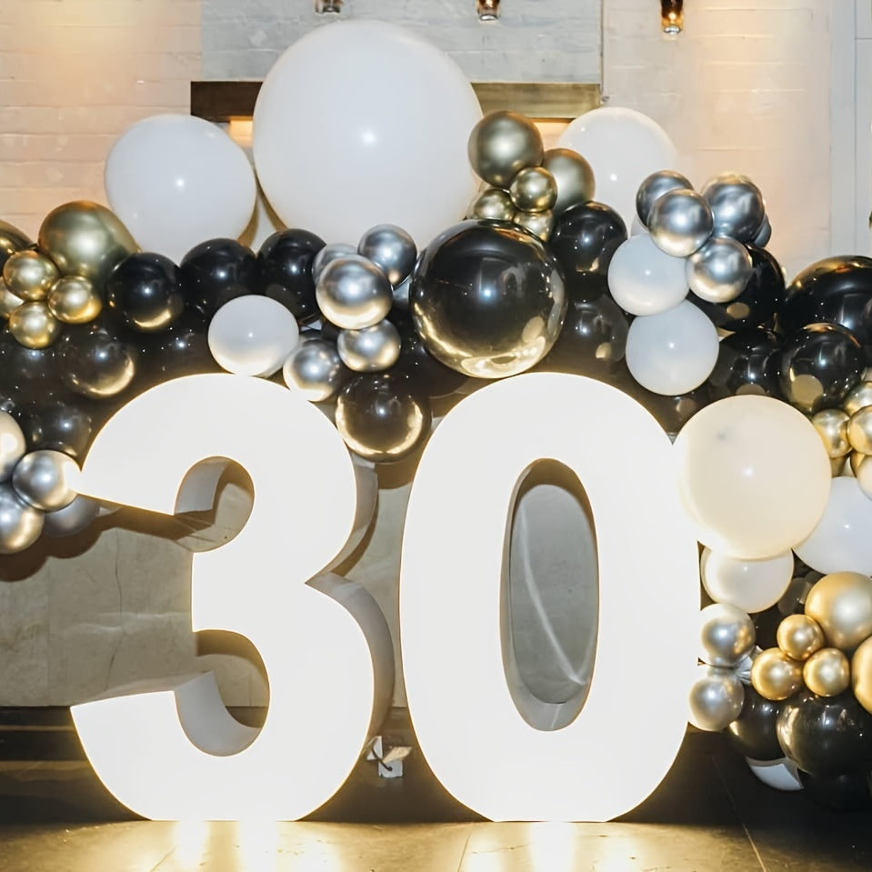 85pcs Balloons Garland Arch Kit Different Sizes Matte Latex Balloons Kit