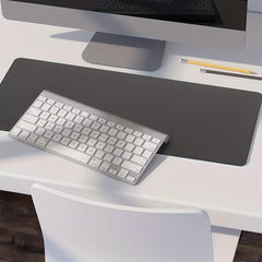 Leather Desk Pad 60x23.6in Non-Slip PU Desktop Decorative Pad