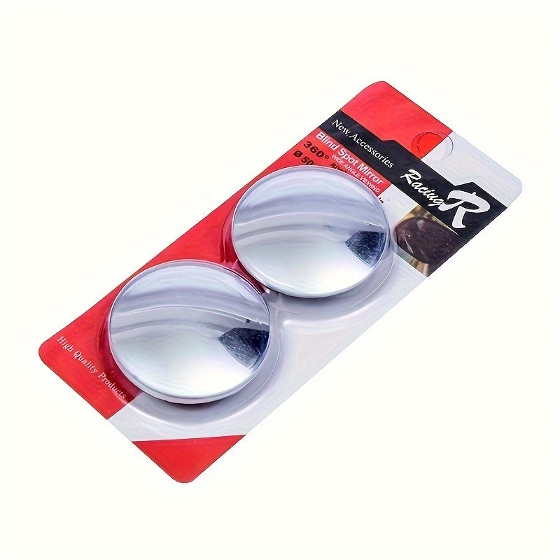 2pcs Car Blind Spot Mirror 360 Rotating Wide Angle Universal Car Accessories