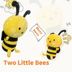 Bee Plush Toy Yellow Stripes Soft Stuffed Animal