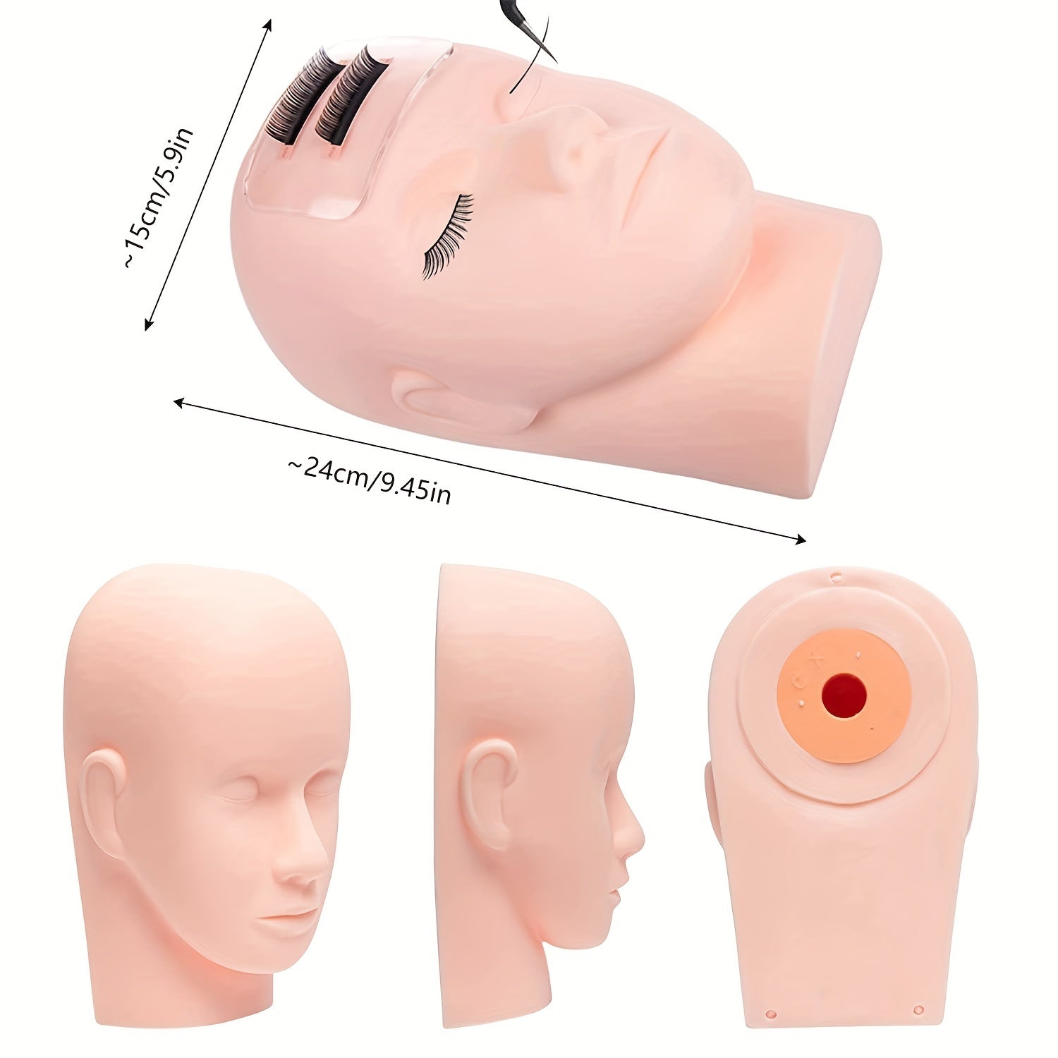 Practice Makeup Mannequin Head for Dolls and Models