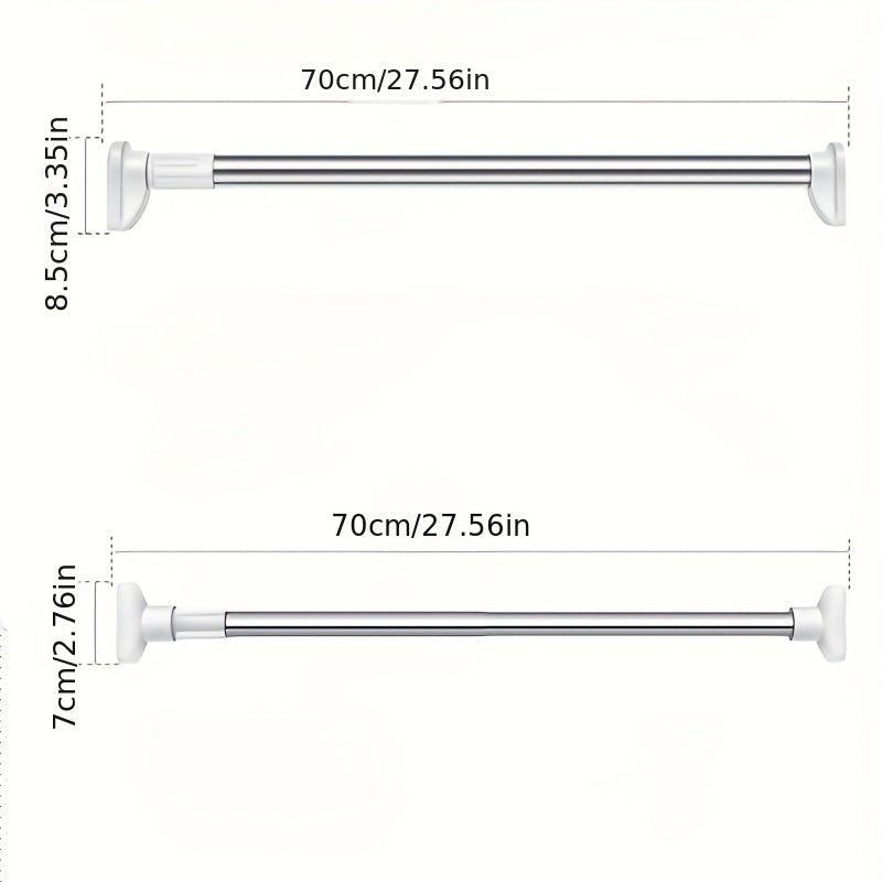 Telescopic Stainless Steel Clothes Drying Rod