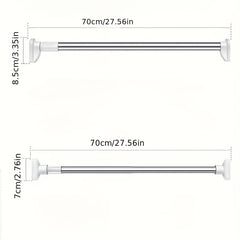 Telescopic Stainless Steel Clothes Drying Rod