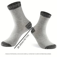 Breathable Moisture Wicking Sports Socks for Autumn and Winter