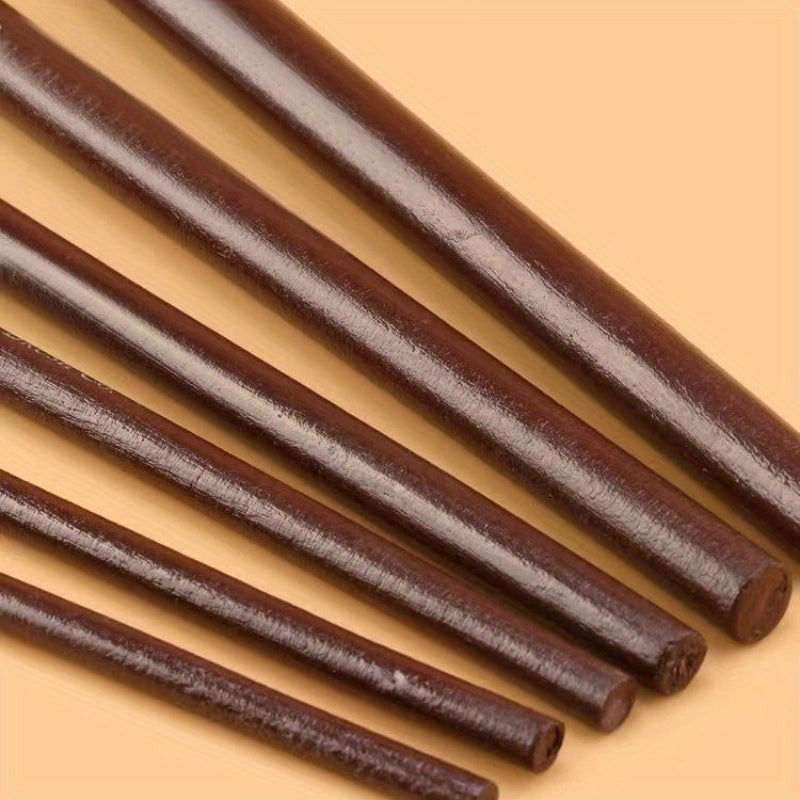 Nylon Wool Brushes 6 Sets for Gouache Watercolor Acrylic Paint