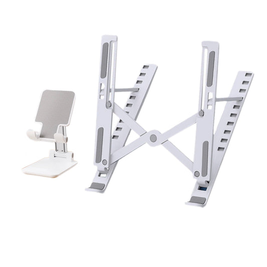 Adjustable Tablet Smartphone Lazy Desk Stand Foldable Cooling Laptop Mount