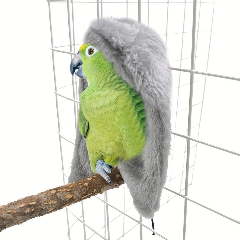 Cozy Parrot Cage Snuggle Hut Warm Soft Bird Nest House Blanket