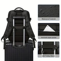 Compartment Travel Backpack Business Trip Luggage Bag Large Capacity