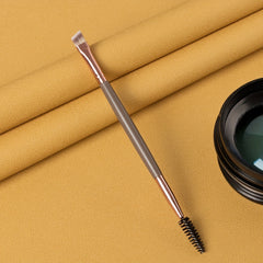 Pro Double-Ended Angled Brow Brush & Spoolie