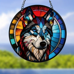Dog Memorial Suncatcher - Sympathy Gift for Pet Loss
