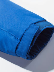 Men's Waterproof Hooded Jacket with Zipper Pocket
