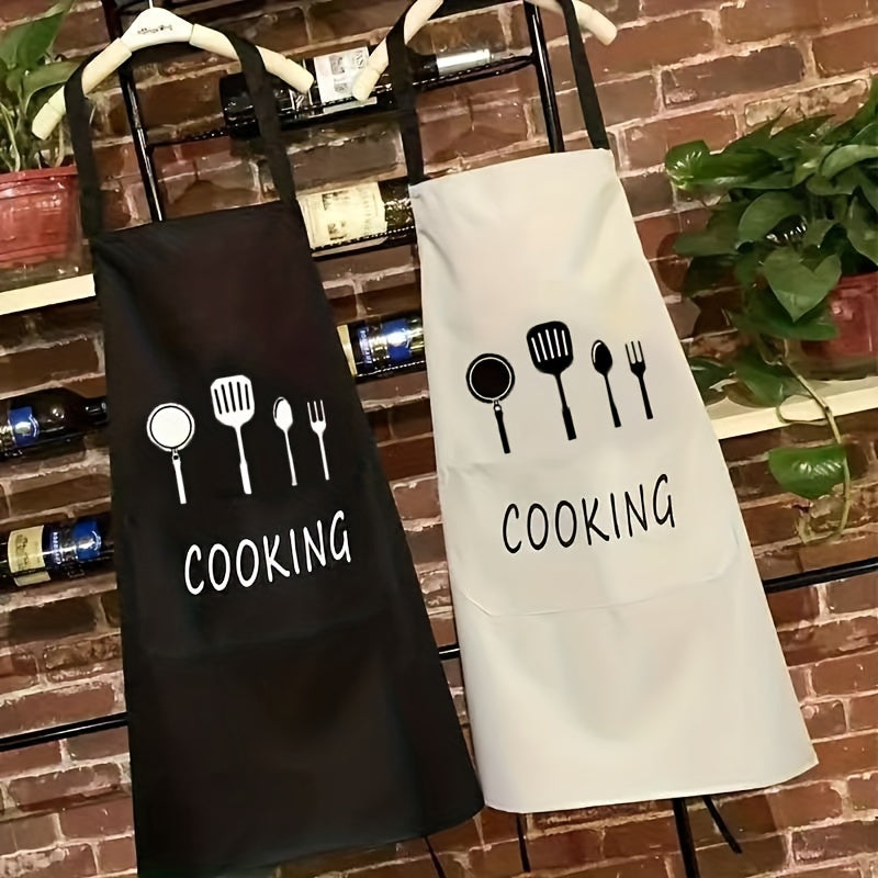 Waterproof Stain Apron Kitchen Cooking Work Clothes