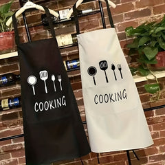 Waterproof Stain Apron Kitchen Cooking Work Clothes