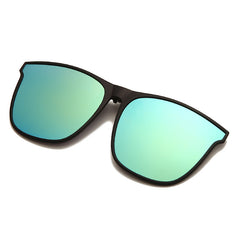 Photochromic Clip On Sunglasses Men Night Vision Goggles Anti Glare Glasses
