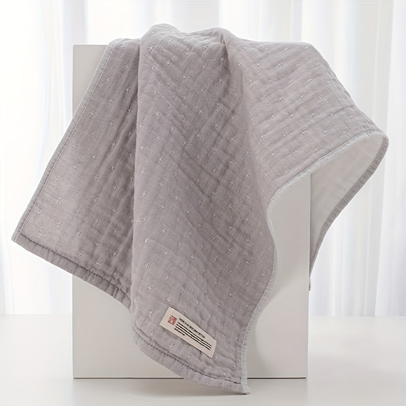 1pc Solid Hand Towel Soft Cotton Quick Drying Absorbent Towel