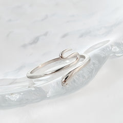 2pcs Open Crochet Ring For Finger Knitting - Fast Knitting Accessories