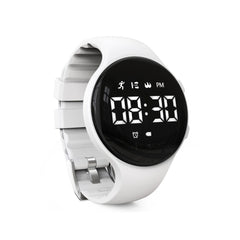 Kids Digital Pedometer Watch LED Fitness Tracker Alarm Stopwatch