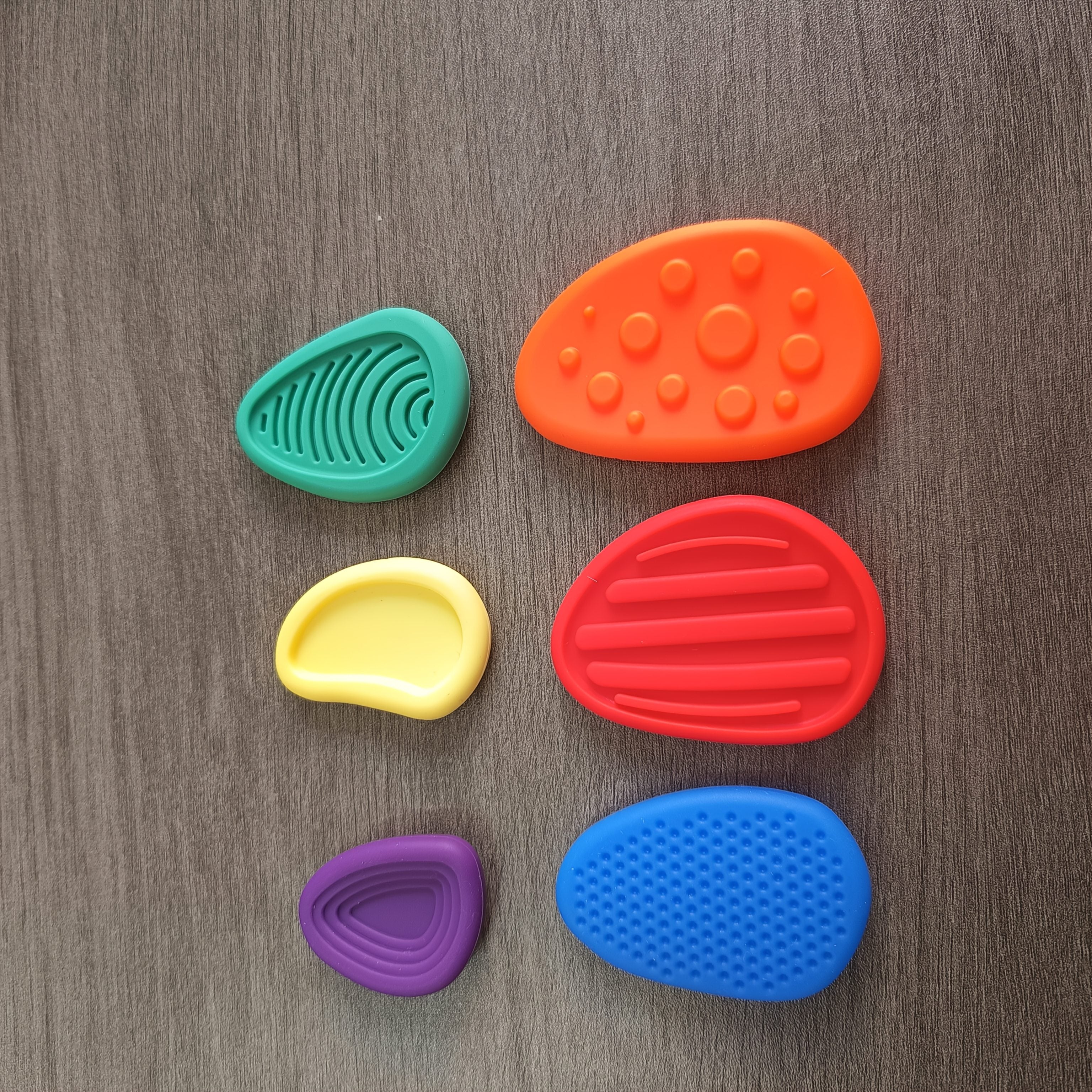 6pcs Silicone Squeeze Toy Set for Festive Parties