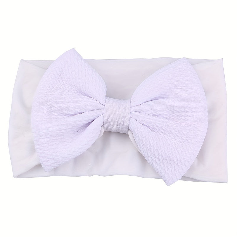 11pcs Bow Nylon Headbands Hair Accessories for Baby Girls & Adults