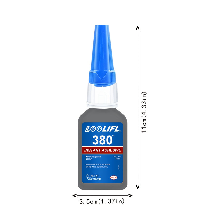 380 Strong Glue Quick Drying Adhesive Plastic Metal Ceramic Glass Wood