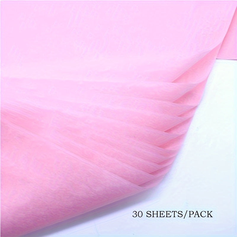 30 Sheets Tissue Paper Multicolor Bulk Pack: 49x65 cm DIY Arts