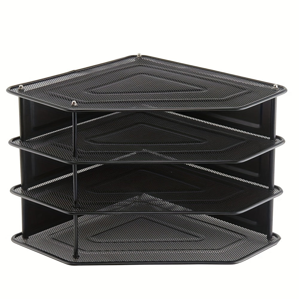 3 Tier Office Desk File Magazine Paper Organiser Holder Stand