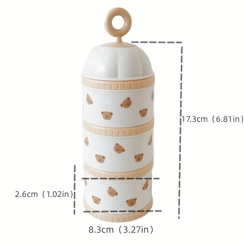 Baby Milk Powder Box Sealed Dispenser Rice Flour Storage Container