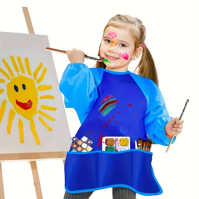 Art Painting Apron Reverse Wearing Cover Eating Apron