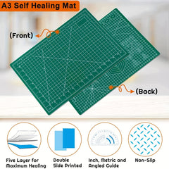 A3 Self Healing Rotary Cutting Mat 5 Ply Craft Cutting Board