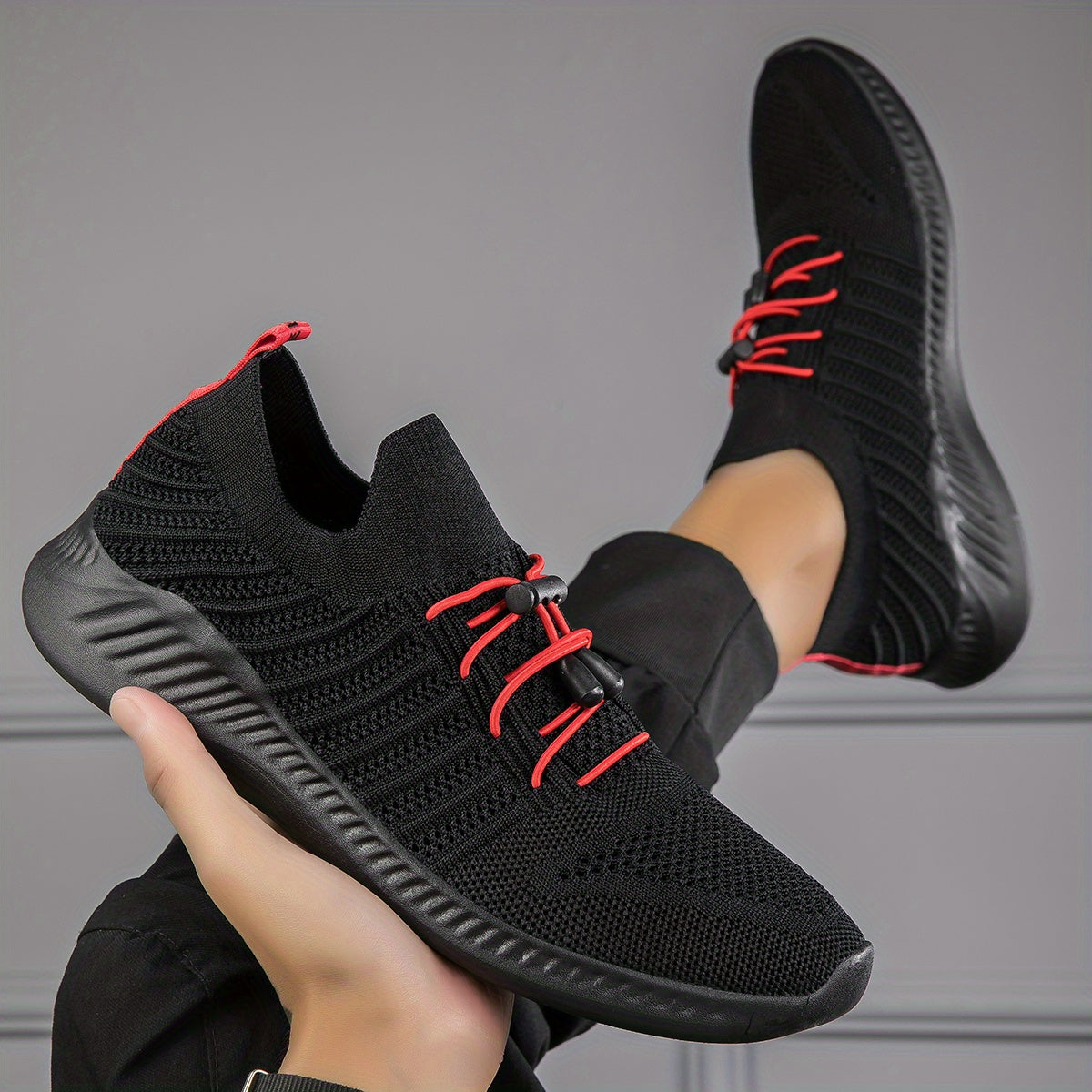 Women's Breathable Athletic Running Shoes Lace Up Casual Sneakers