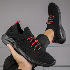 Women's Breathable Athletic Running Shoes Lace Up Casual Sneakers