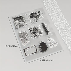 Cartoon Transparent Stamp for Scrapbooking