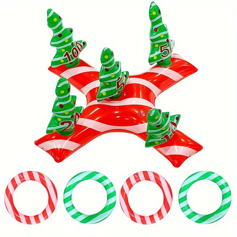 Inflatable Christmas Hoop Cross Tree Toy