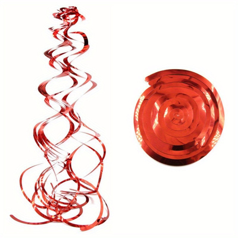 6 Pcs Happy Birthday Hanging Swirls Decoration