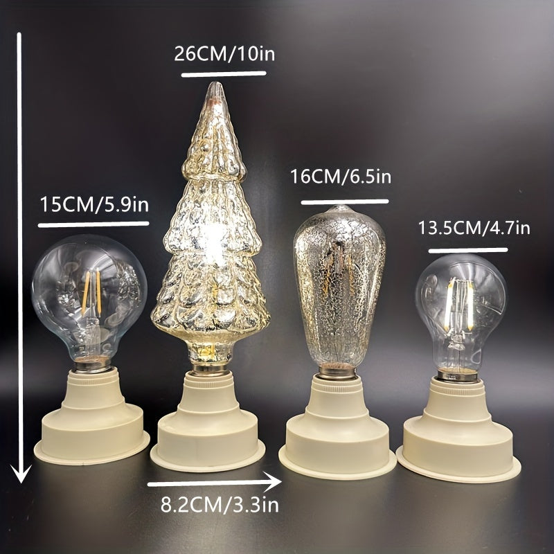 Retro Classic Electroplating G80 Christmas Tree Night Light