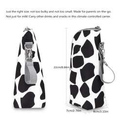 Portable Mommy Bag Aluminum Mold Insulated Baby Bottle Bag